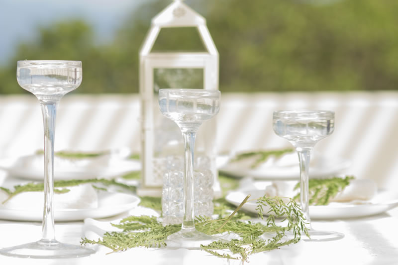 Minimal Tablescape Wedding