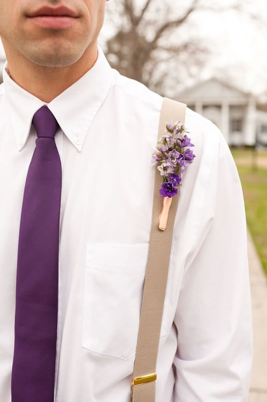 Rustic boho wedding purple pantone of the year