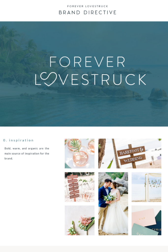 Forever Lovestruck Brand Directive